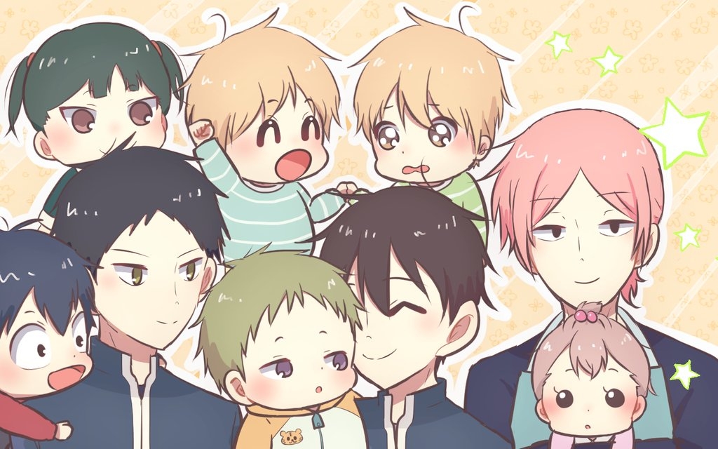 Gakuen Babysitters - Heartwarming Anime