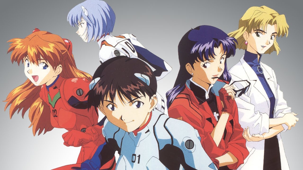 Different Charaters From Neon Genesis Evangelion