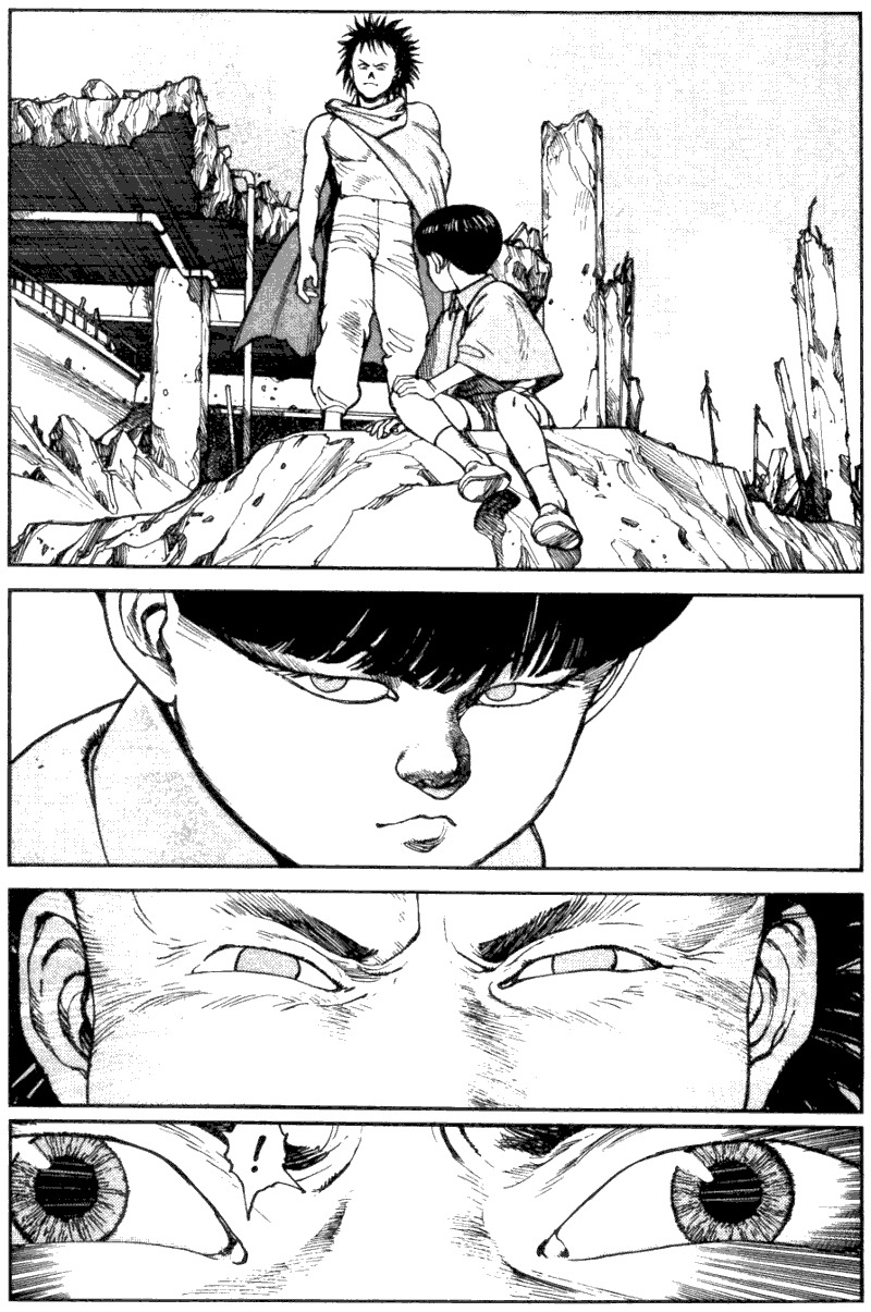 Different Scene From Akira (manga)